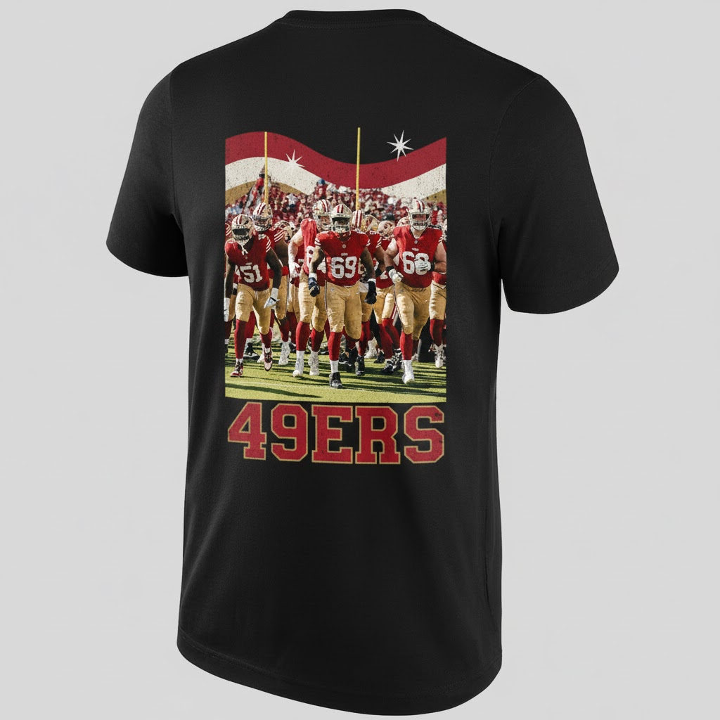 San Francisco 49ers Graphic T-Shirt – Redefine Your Game Day Look - LeagueLockerGear