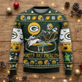 Green Bay Packers Nightmare Before Christmas Sweater - NFL Ugly Christmas Sweater - LeagueLockerGear