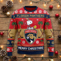 Florida Panthers Snoopy Ugly Christmas Sweater - NHL Hockey Fan Holiday Jumper - LeagueLockerGear