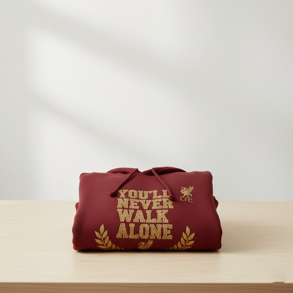 Liverpool Football Club 6 Times Champions Hoodie - Kings of Europe YNWA Pullover Sweatshirt - LeagueLockerGear