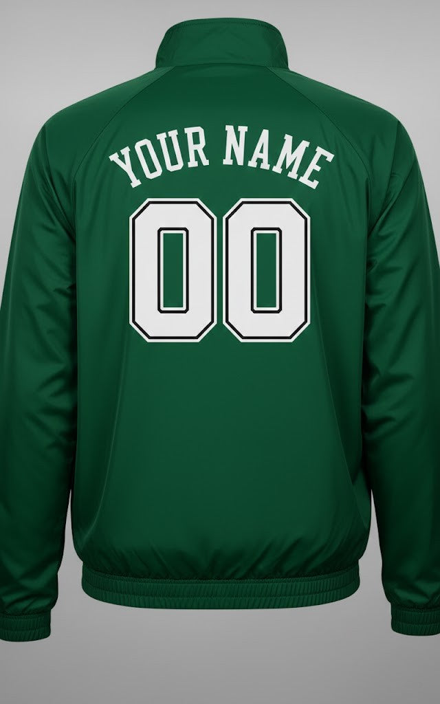 Boston Celtics Green Jacket - Lightweight Full-Zip Windbreaker for NBA Fans - LeagueLockerGear