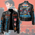 Elvis Presley Harley-Davidson Motorcycle Leather Jacket - LeagueLockerGear