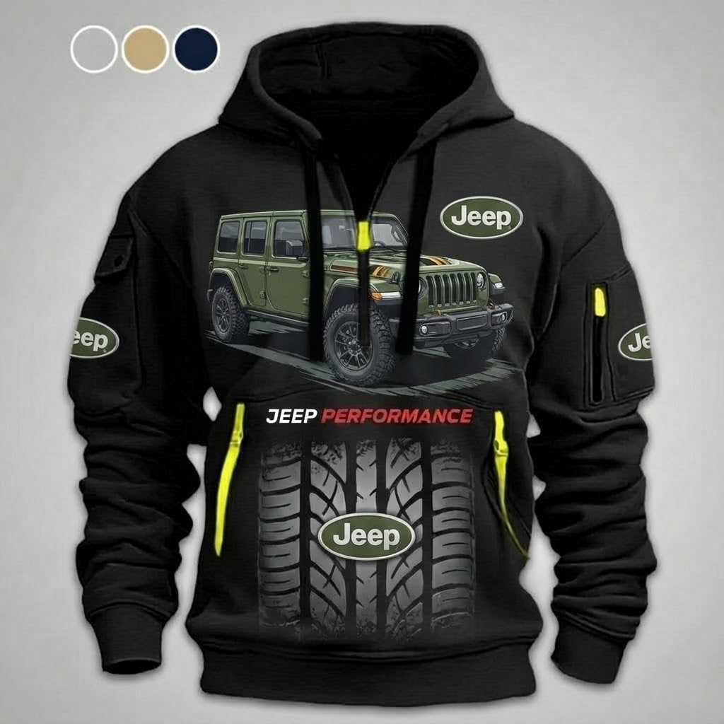 Jeep Custom Performance Graphic 3D Printed Hoodie - LeagueLockerGear