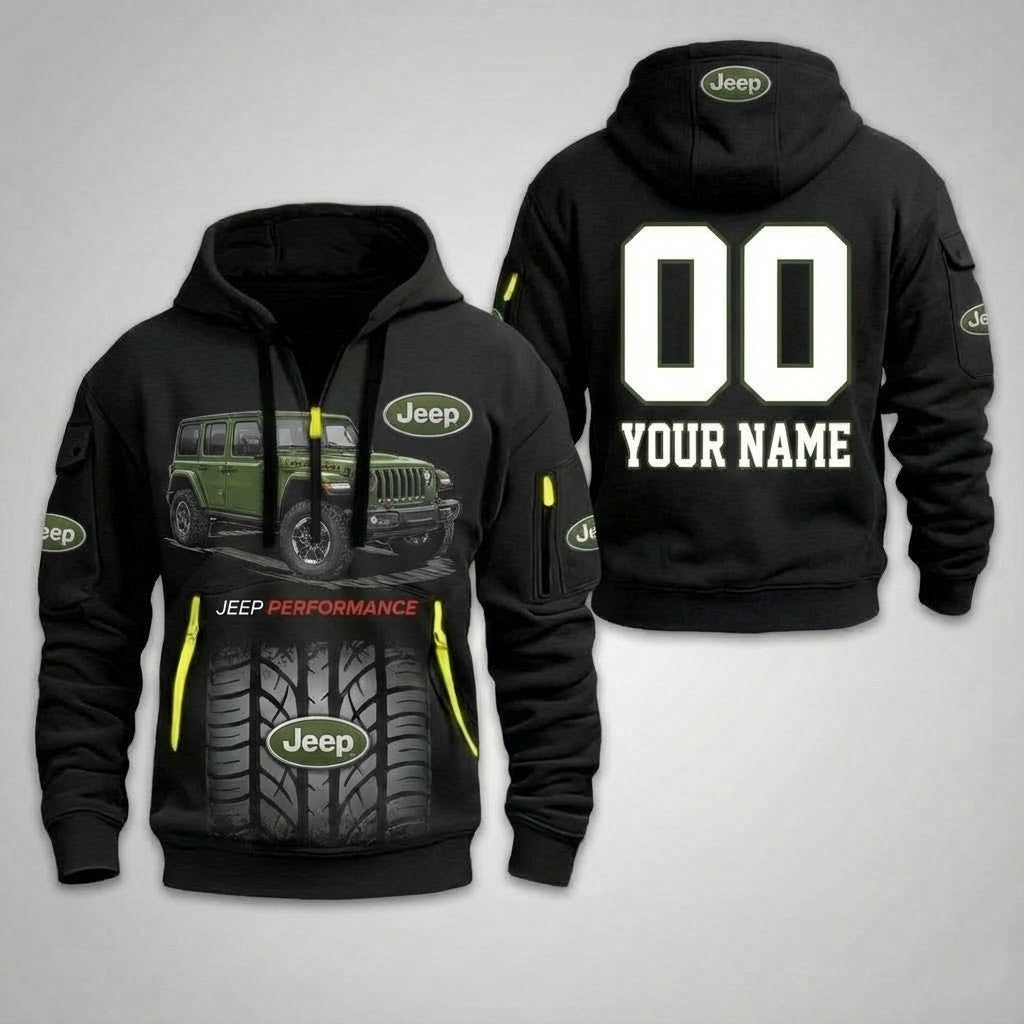 Jeep Custom Performance Graphic 3D Printed Hoodie - LeagueLockerGear