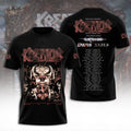 Kreator Krushers Of The World Tour T-Shirt - 2026 UK and Europe Concert - LeagueLockerGear