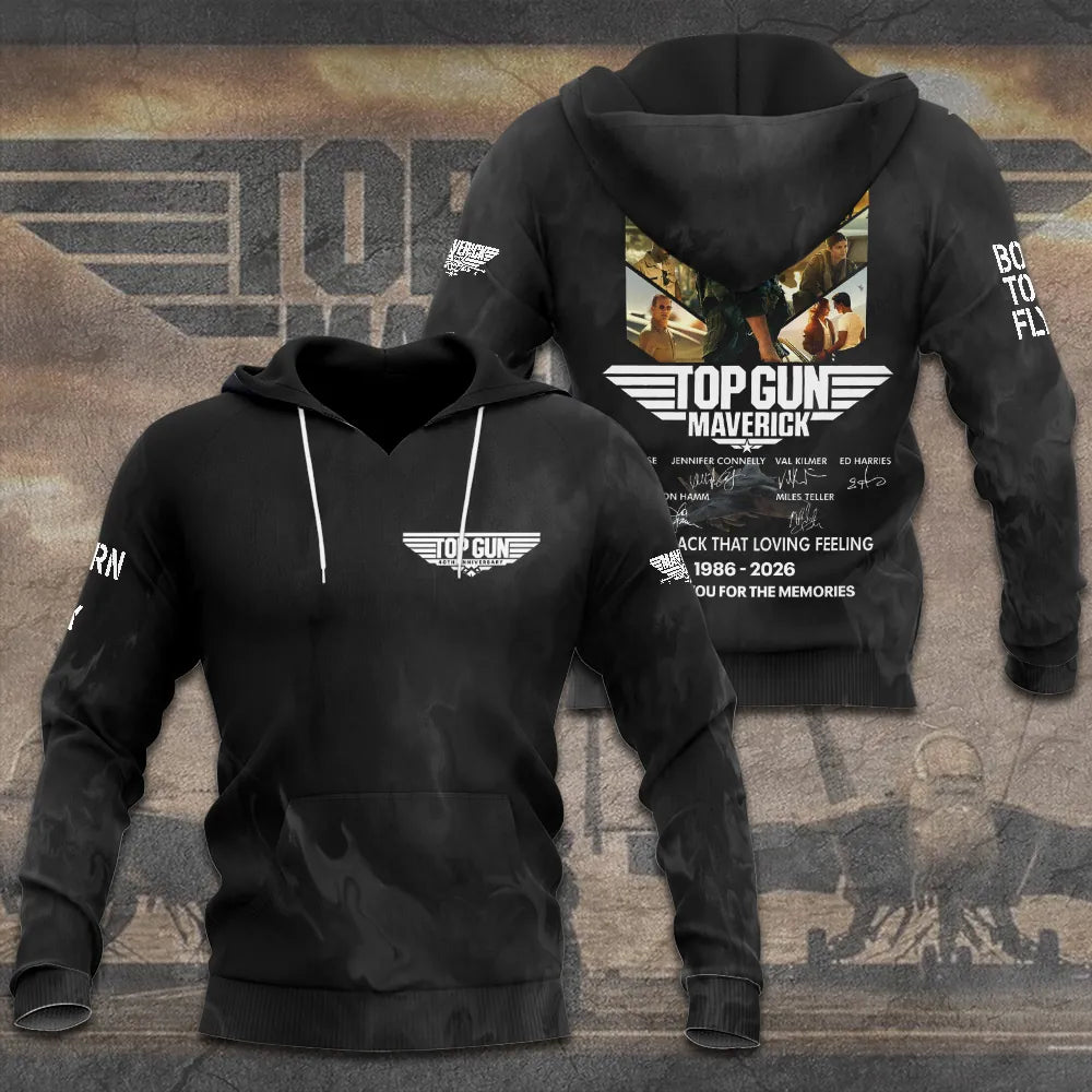 Top Gun Maverick 40th Anniversary Hoodie - LeagueLockerGear