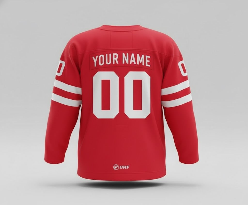 World Junior Hockey Championship 2026 – Team Denmark Jersey - LeagueLockerGear