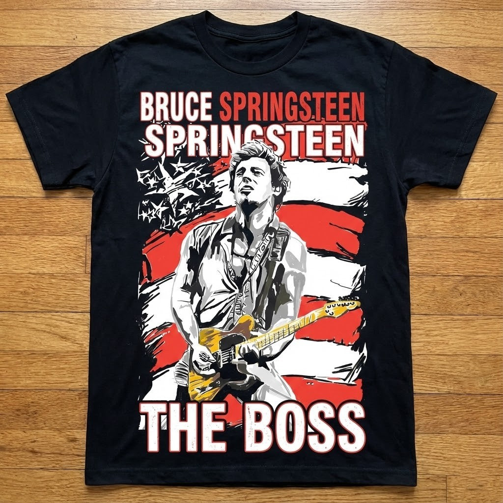 Bruce Springsteen The Boss T-Shirt - LeagueLockerGear