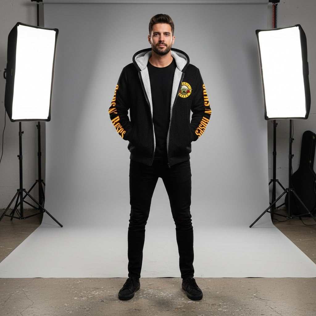 Guns N' Roses World Tour 2026 Fleece Hoodie - LeagueLockerGear