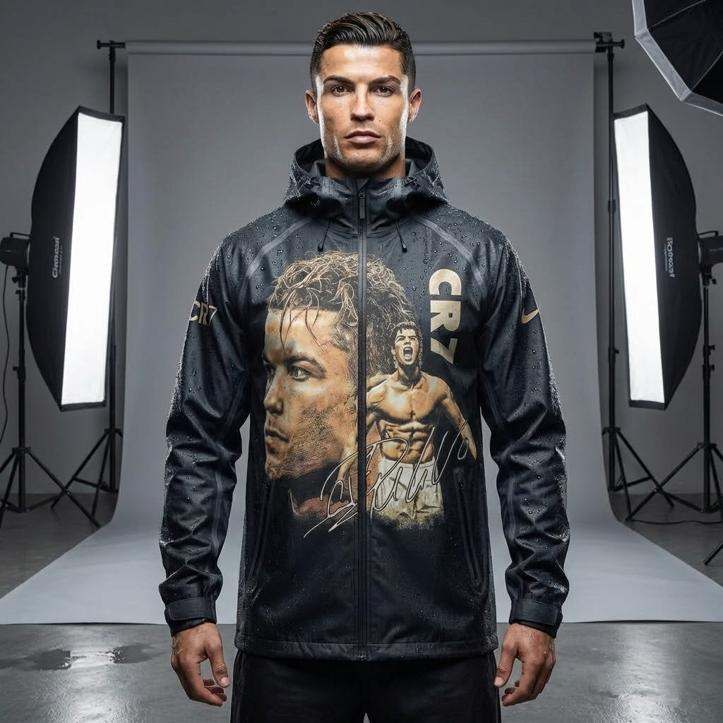Cristiano Ronaldo CR7 3D WATERPROOF JACKET - LeagueLockerGear