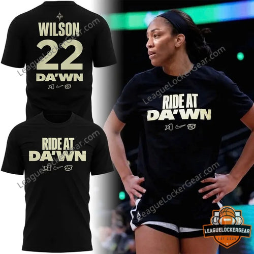 2026 Las Vegas Aces Ajas Ride at Dawn T-Shirt