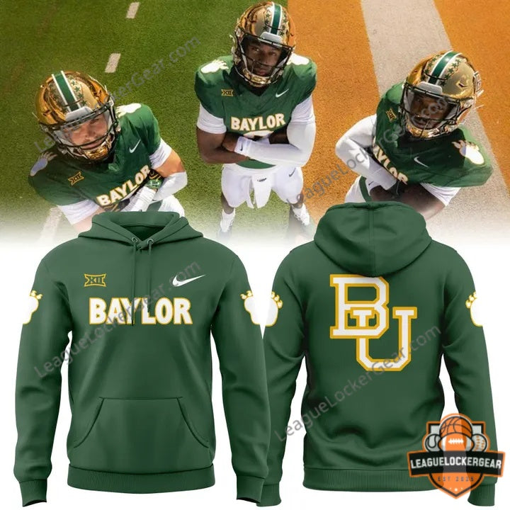 2026 Throwback Baylor Football Hoodie - Polyester, S-5XL