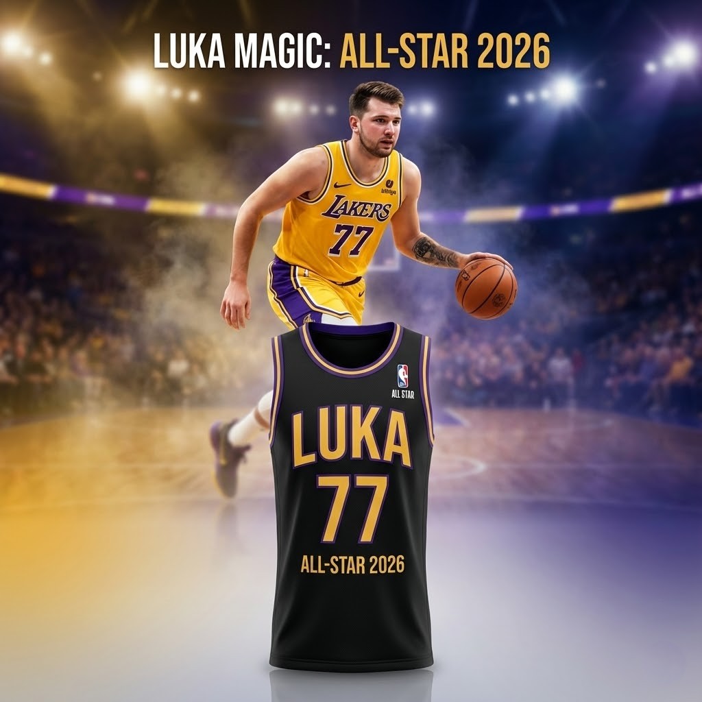 Luka Doncic NBA All Star 2026 Jersey - LeagueLockerGear