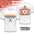 Virginia Cavaliers NCAA Gator Bowl Champions 3D TShirt - LeagueLockerGear