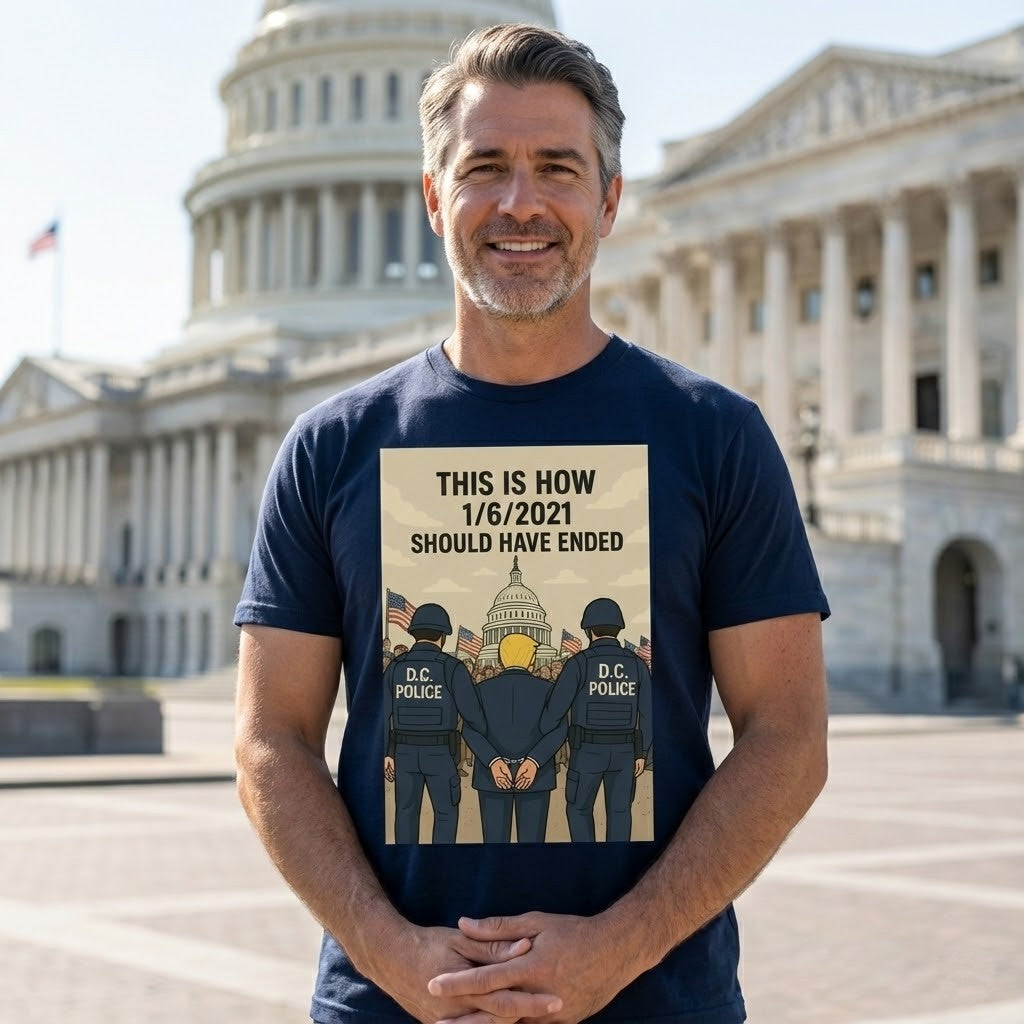 Donald Trump This Is How 1/6/2021 Should Have Ended T-Shirt - LeagueLockerGear
