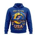 Los Angeles Rams USA 250 Years 1776-2026 Anniversary Hoodie - LeagueLockerGear