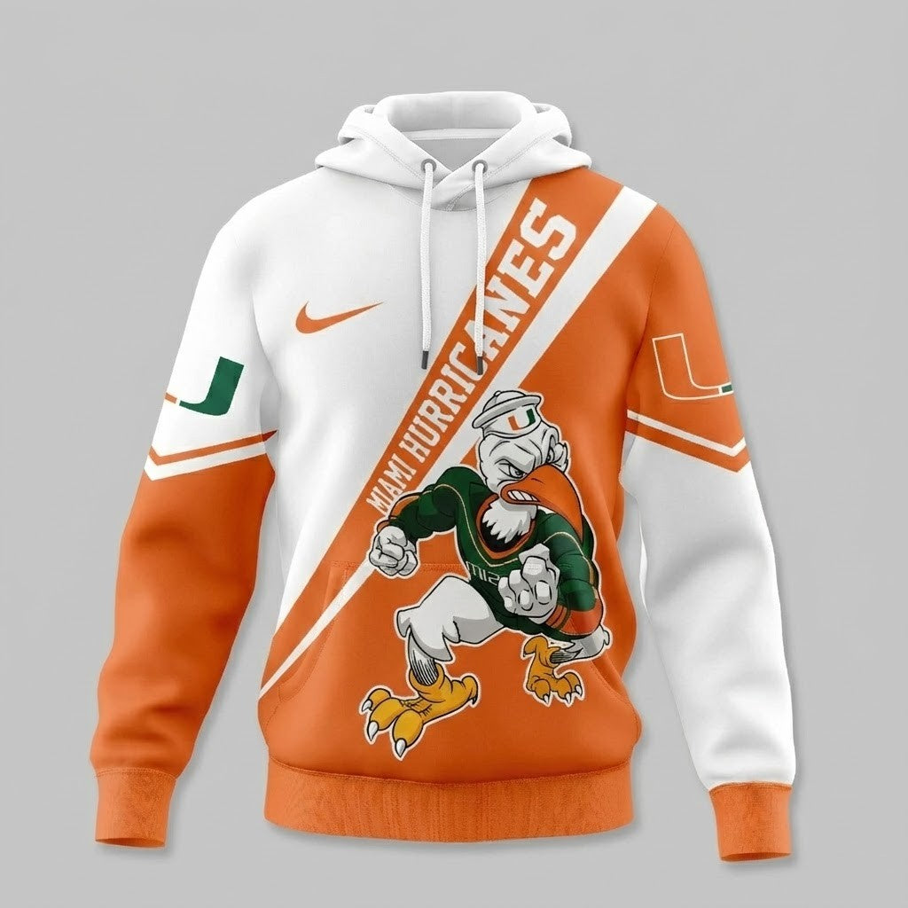 Miami Hurricanes Graphic 3D Hoodie - 2026 National Championship - LeagueLockerGear