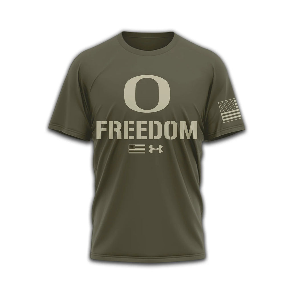 Oregon Ducks Under Armour Freedom T-Shirt - LeagueLockerGear