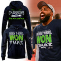 Seattle Seahawks NFC West Champions Hoodie 2025 - LeagueLockerGear