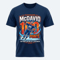 Connor McDavid 100 Points Before All-Star Break 2026 T-Shirt - LeagueLockerGear