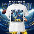 Matthew Stafford 40th Game-Winning Drive T-Shirt - LeagueLockerGear
