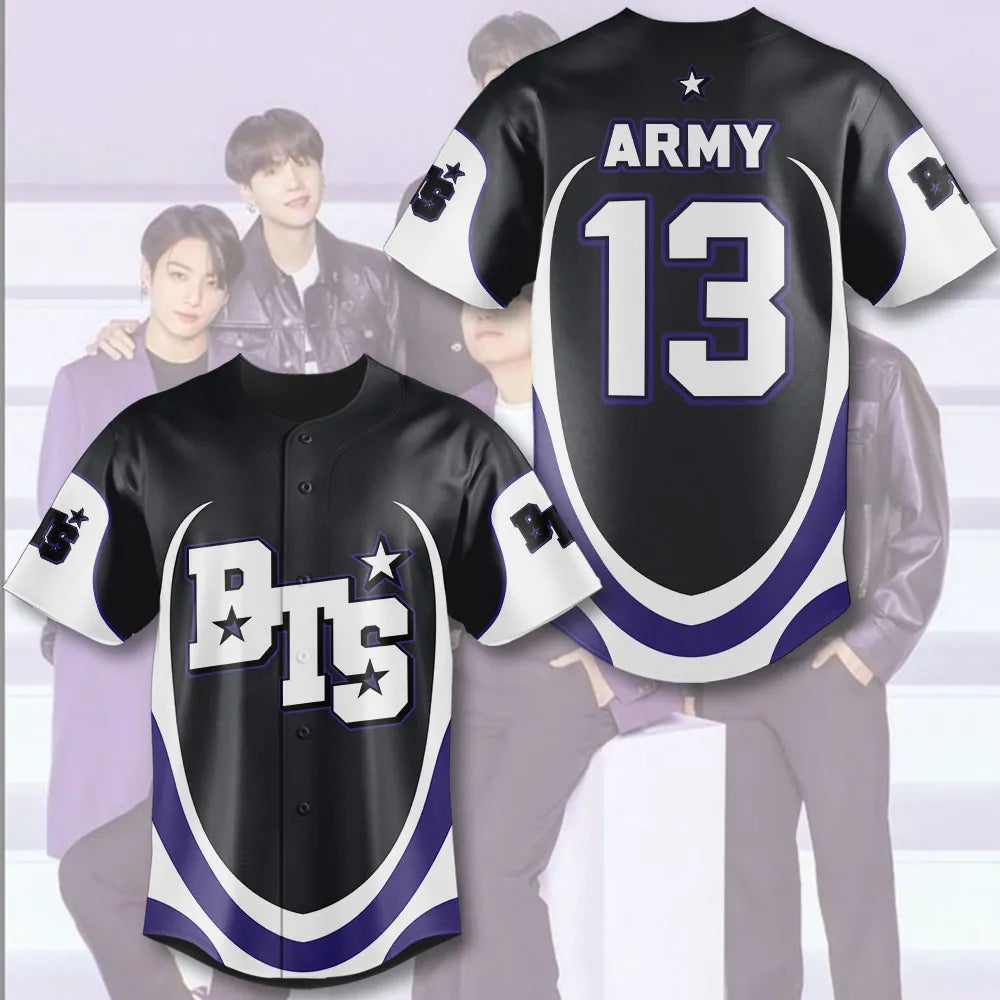 BTS ARMY 13 Baseball Jersey - LeagueLockerGear