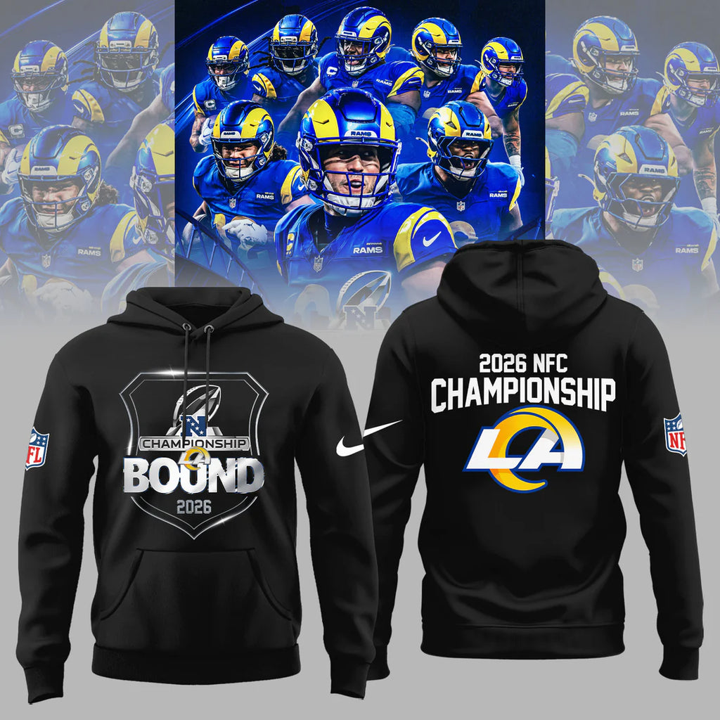 Los Angeles Rams 2026 NFC Championship Bound Hoodie - LeagueLockerGear
