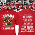 Indiana Hoosiers 2026 CFP National Champions Undefeated 16-0 T-Shirt - LeagueLockerGear