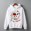 Snoopy Be My Valentine Holding Roses Hoodie - LeagueLockerGear