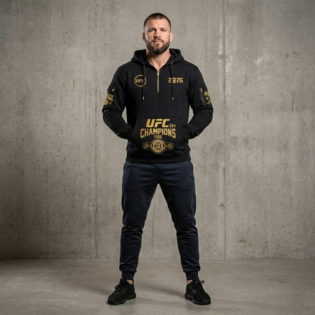 UFC 324 Champions 2026 Hoodie - LeagueLockerGear
