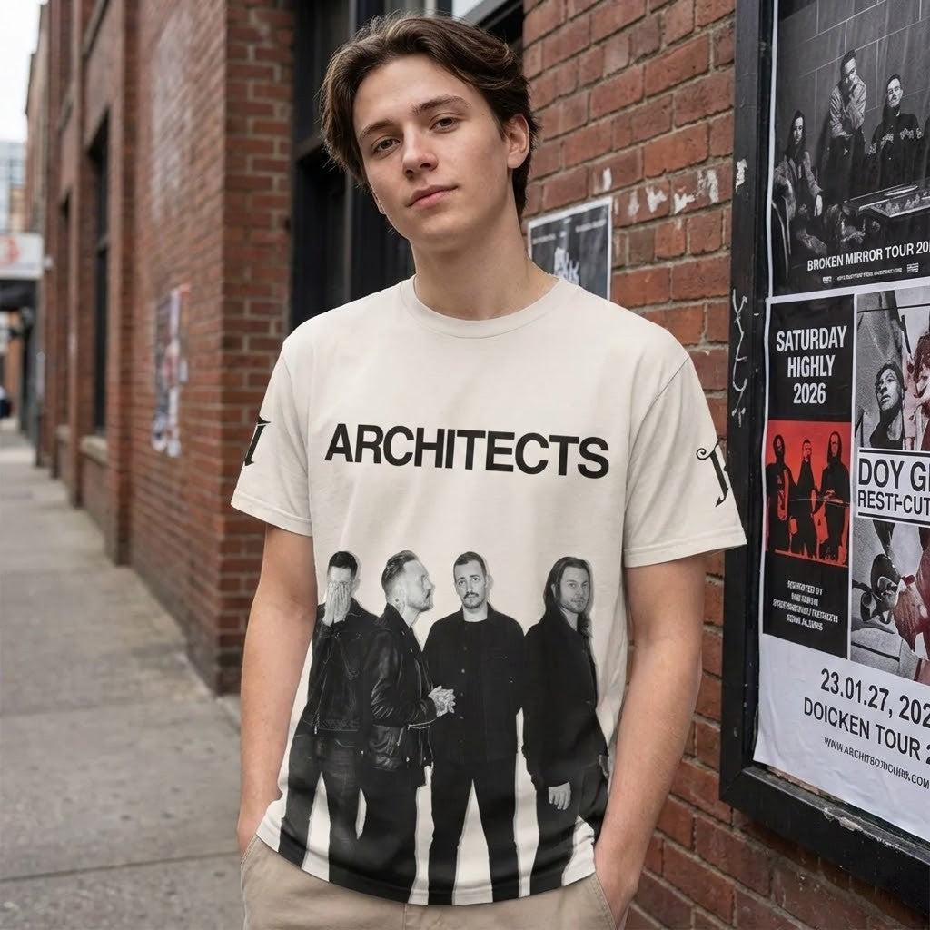 Architects Broken Mirror Tour 2026 North America T-Shirt - LeagueLockerGear