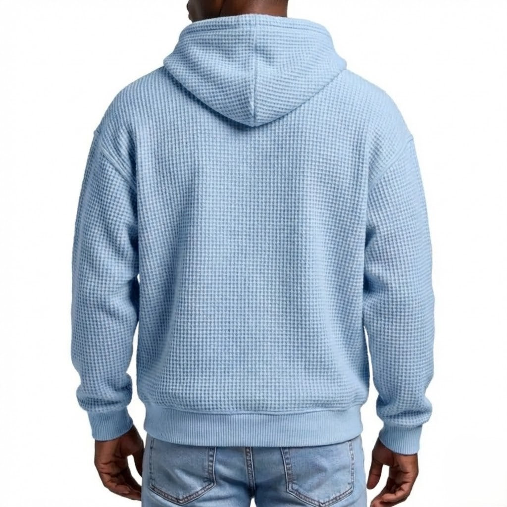 New England Patriots EST. 1959 Custom Name Waffle Hoodie - LeagueLockerGear