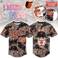 Baltimore Orioles Labubu X MLB Custom Baseball Jersey - LeagueLockerGear