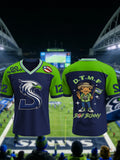 Seattle Seahawks Bad Bunny Football Jersey - LeagueLockerGear