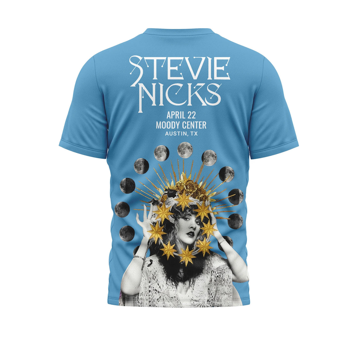 Stevie Nicks Sister of the Moon Moody Center Austin TX T-Shirt - LeagueLockerGear