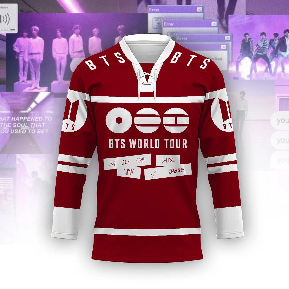 BTS World Tour 2026 Jersey - LeagueLockerGear