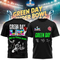 Green Day Super Bowl 60th Anniversary T-Shirt - LeagueLockerGear