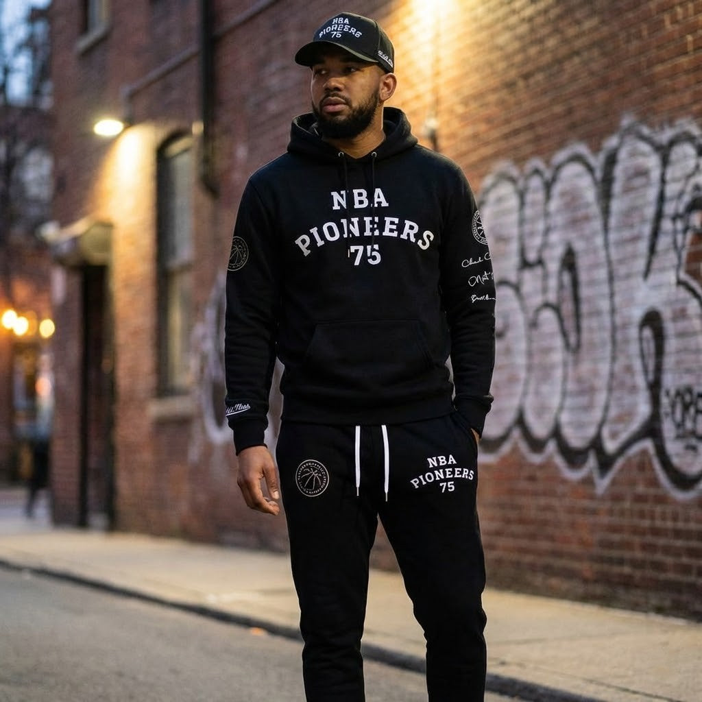 NBA Pioneers 75 Cooper Clifton Lloyd Hoodie - LeagueLockerGear