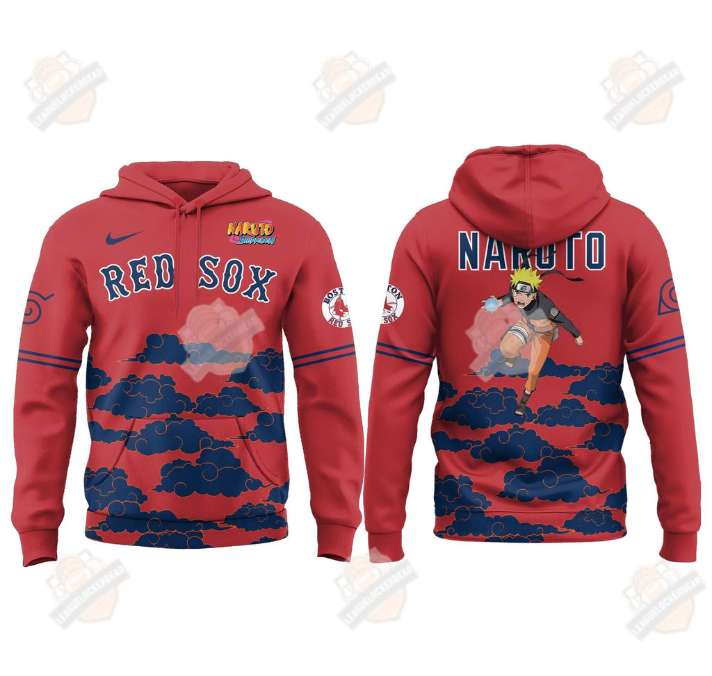 Boston Red Sox Naruto Night Hoodie - LeagueLockerGear