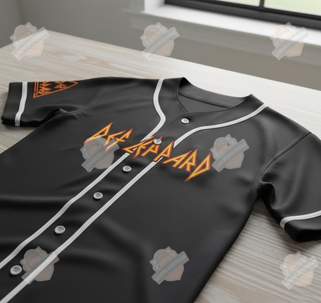 Def Leppard Baseball Jersey - LeagueLockerGear