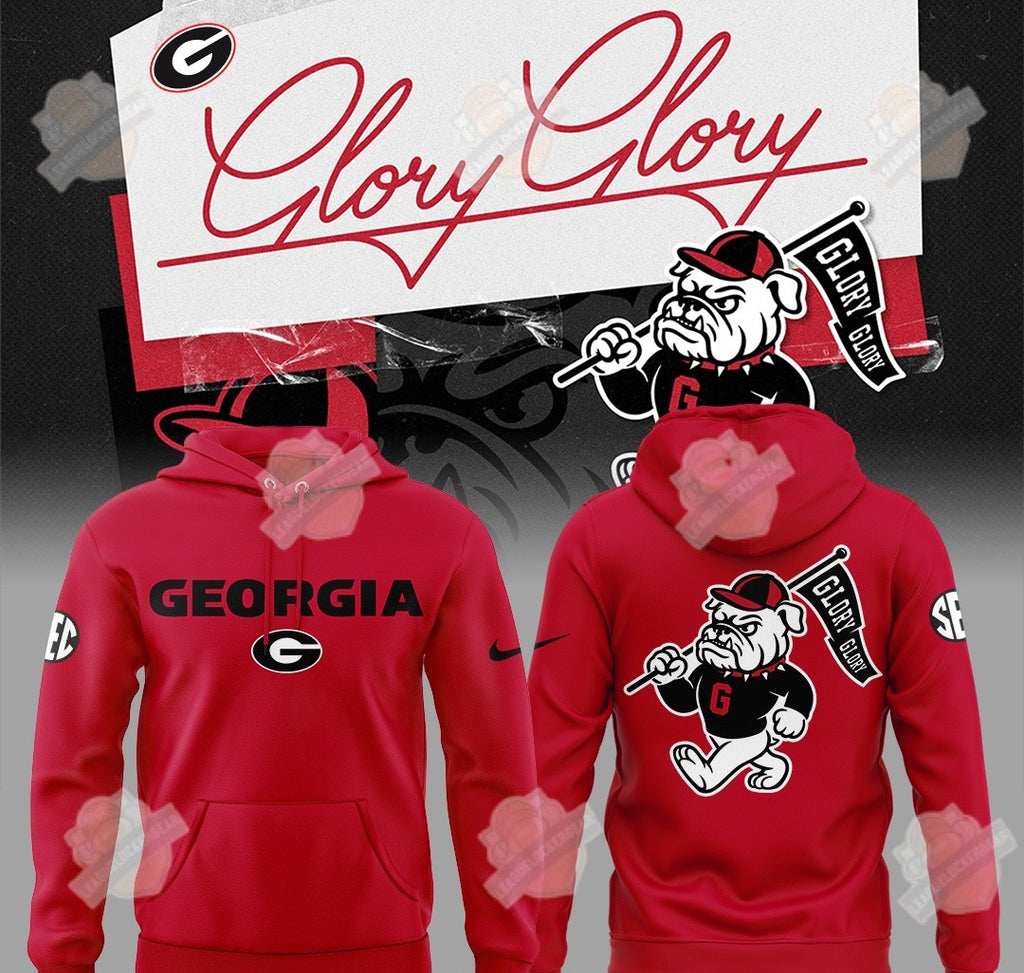 Georgia Bulldogs Glory Glory Hoodie - LeagueLockerGear