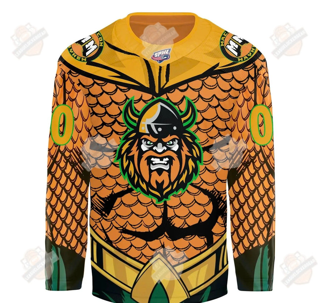 Macon Mayhem x Super Hero 2026 Jerseys - LeagueLockerGear