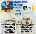 Milwaukee Brewers Naruto Night Hoodie - LeagueLockerGear