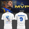 Matthew Stafford Most Valuable Daddy Kids Drawing T-Shirt - LeagueLockerGear