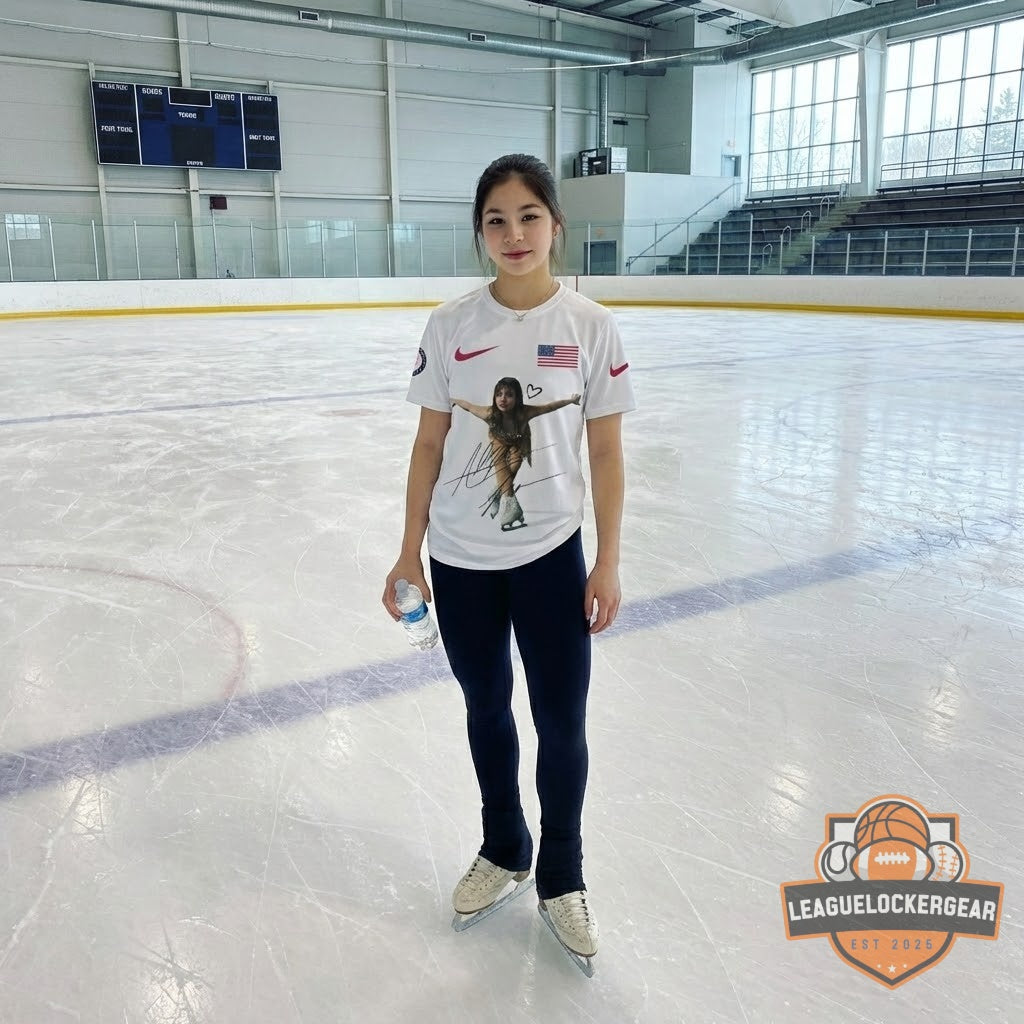 Alysa Liu Olympic Winter Games 2026 Team USA Signed T-Shirt - LeagueLockerGear