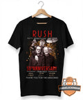 Rush 59th Anniversary 1968-2027 Fifty Something 2027 Tour Signatures T-Shirt - LeagueLockerGear