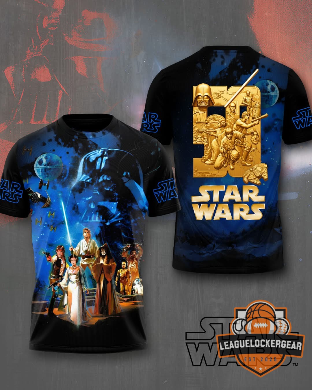 Star Wars 50th Anniversary T-Shirt - LeagueLockerGear