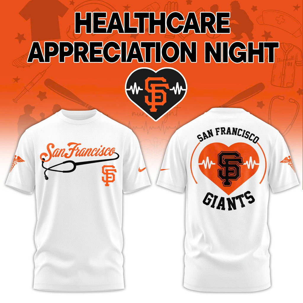 San Francisco Giants Healthcare Appreciation Night T-Shirt - LeagueLockerGear