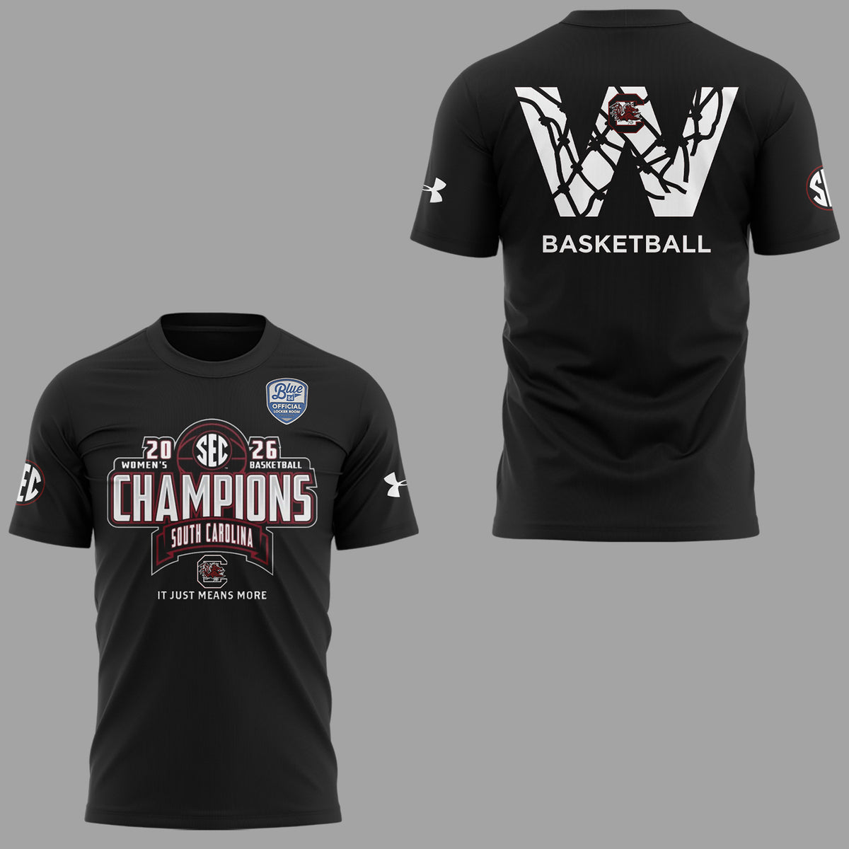 South Carolina Gamecocks 2026 SEC Women's Basketball Champions T-Shirt - LeagueLockerGear
