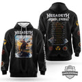 Megadeth Anthrax Exodus Canada Tour 2026 3D Hoodie - LeagueLockerGear